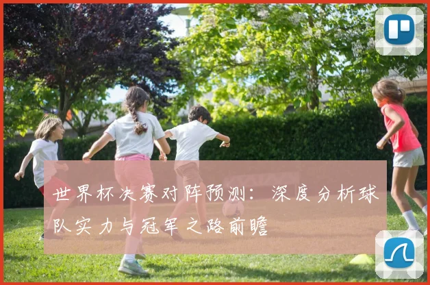 世界杯决赛对阵预测:深度分析球队实力与冠军之路前瞻